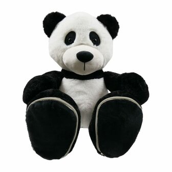 Panda knuffel 45cm met verwisselbare zooltjes
